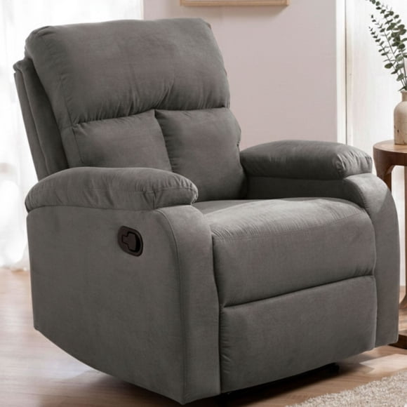 Berger Reclinable Moderno Matheus de Lino Gris