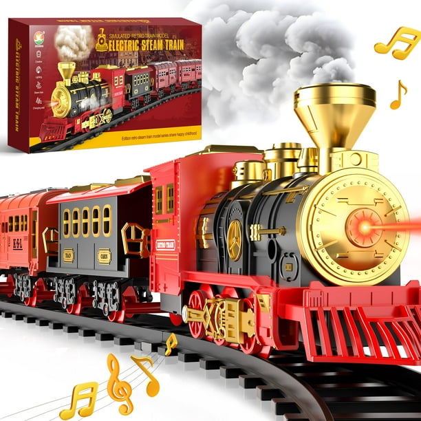 Juego De Tren Navideño Para Cumpleaños De Navidad Para Niños De 3 Años Juego De Tren Navideño Para Cumpleaños De Navidad Para Niños De 3 Años