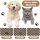thumbnail image 5 of Alfombrilla para mascotas Zoeeya 41x61 cm Impermeable y absorbente a cuadros, 5 of 7