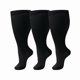 thumbnail image 1 of suxuMhao Calcetines - 3 Pares 3XL Talla Grande Calcetines Negros, Calcetines Extragrandes para Uso Diario/atlético, Calcetines Atléticos con Ajuste Cómodo, Calcetines hasta la Rodilla y Calcetines, 1 of 2