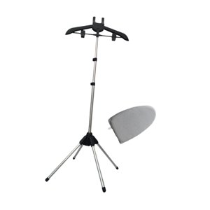 Bothyi - Soporte Para Plancha De Mano Con Guante Para Planchar Para Guardarropa, Camisas Y Trajes, Color Negro