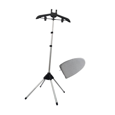 Bothyi - Soporte Para Plancha De Mano Con Guante Para Planchar Para Guardarropa, Camisas Y Trajes, Color Negro