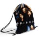 thumbnail image 5 of Friends Mochila de Cuerdas para Deportes y Gimnasio, Bolsa de Cuerdas Resistente al Agua, Bolsa Cinch, 30×40cm, 5 of 6