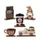 thumbnail image 2 of Juego De 5 Bandejas Decorativas De Café Escalonadas Para Mesa De Cocina Y Cafetería., 2 of 5