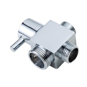 Bothyi - Válvula Desviadora De Ducha Desviador De Agua Resistente Para Cocina Baño Ducha Plata