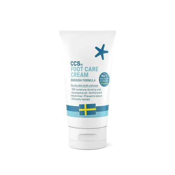 Crema para el cuidado de los pies CCS 60 ml Fórmula profesional