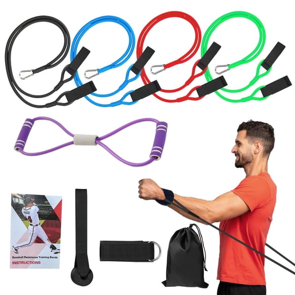 Bandas de resistencia para béisbol ENERACES para entrenamiento de fuerza de brazos
