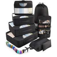 Set De Cubos De Empaque Veken Para Viaje De 10 Piezas