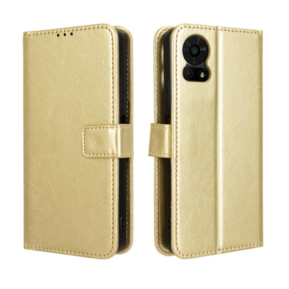 Foxdock - Funda Tipo Libro Para Tcl 50 Le, Cartera Todo‑en‑uno, Funda Multifuncional Con Tarjetero Y Correa De Muñeca Desmontable
