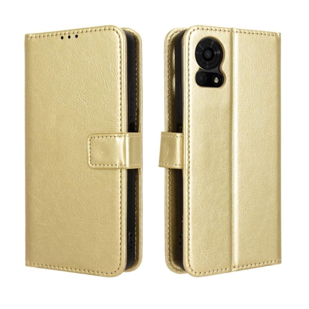 Funda tipo libro para TCL 50 LE, cartera todo‑en‑uno, funda multifuncional con tarjetero y correa de muñeca desmontable
