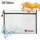thumbnail image 1 of Bolsa ignífuga para documentos de 38 x 28 cm, resistente al agua y al fuego, funda protectora para documentos A4, pasaporte, banco, archivo, dinero y objetos de valor., 1 of 7