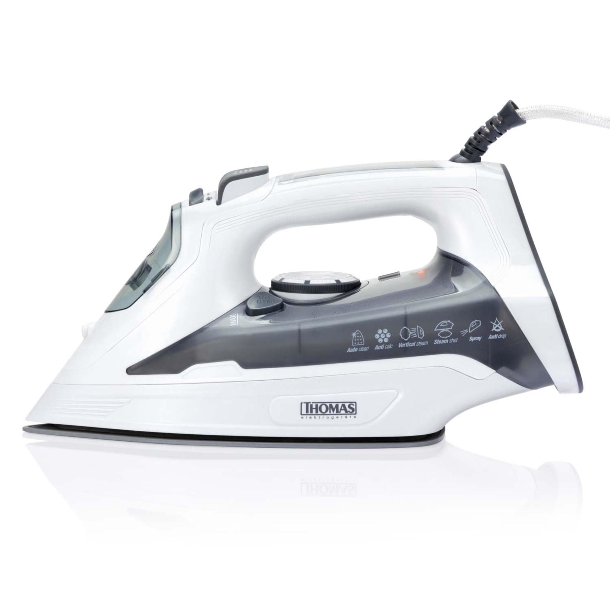 Plancha Vapor Vertical TH-7060 2200W Blanco