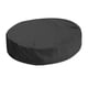 thumbnail image 4 of Cubierta de piscina redonda resistente al desgarro, tela Oxford, multifunción, impermeable, plegable, protector de refugio, adecuada para piscina al aire libre, arenero, baño de mascotas. Negro, 4 of 5