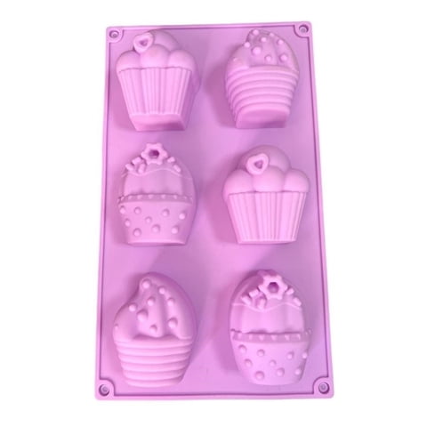 Genérico - Molde Silicona Moldes Silicona Reposteria Forma Cupcake