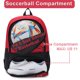 thumbnail image 3 of Mochila de fútbol Hsmihair con compartimento para pelota, 3 of 6