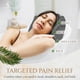 thumbnail image 2 of Almohada de baño Claessonliving, lujosa, gruesa y cómoda, gris oscuro, 2 of 9