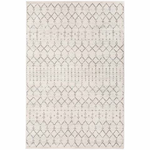 Deco2Day - Alfombra Geil Moh101B-5-Cg-5X8 - 160 X 230 Cm - Beige / Gris
