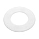thumbnail image 1 of Placa de Escudo Autoadhesiva con Hebillas para Decoración de Tuberías de Cocina y Baño Uxcell Wall Split Flange Blanca 3.07", 1 of 7
