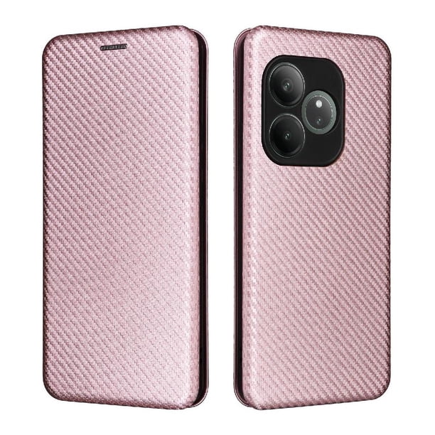 Funda Flip para FOXDOCK Realme GT 6 - Funda magnética de negocios, funda protectora delgada