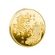 thumbnail image 1 of Moneda De La Suerte Koi Chino, Regalos Navideños, Decoración De Estantería, Monedas De Desafío De Carpa, Oro, 1 of 3