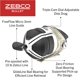 thumbnail image 4 of Carrete de pesca Zebco Bullet MG, tamaño 30, ligero, magnesio, 4 of 7
