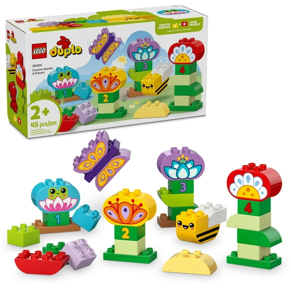 Juguete de construcción LEGO DUPLO Town Creative Garden & Flowers 10444