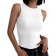 thumbnail image 2 of Polera sin mangas ANRABESS acanalada con cuello alto, 2 of 3