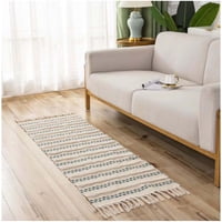 Wyj Hogar - Alfombra Pasillera-Piecera De Algodón/Lino 60X200Cm