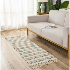 Wyj Hogar - Alfombra Pasillera-Piecera De Algodón/Lino 60X200Cm