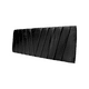 thumbnail image 3 of Respaldo Moderno Lineal 2 Plazas 150x60 Cm Negro Felpa, 3 of 3