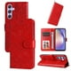 thumbnail image 5 of Funda tipo cartera FOXDOCK para Samsung Galaxy M54 5G , diseño girasol en relieve, cuero PU, cierre magnético, soporte y tarjetero, 5 of 5