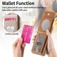 thumbnail image 3 of Funda FOXDOCK para Samsung Galaxy S26 Pro con función billetera, soporte ajustable y diseño con espejo-caqui, 3 of 6