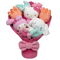 Bouquet De Peluche De Hello Kitty And Friends, 30 Cm, Oficial Jazwares