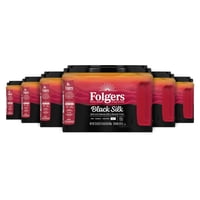 Coffee Folgers, Color Negro, Molido Y Tostado Oscuro, 670 Ml X 6