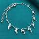 thumbnail image 3 of Pulsera plata 925 para dama mujer elegante delfin charm #2, 3 of 3