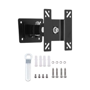 Bothyi - Soporte Para Tv Giratorio Universal Con Tornillos De Instalación Soporte De Pared Para Monitor De Tv Eje Giratorio De Metal