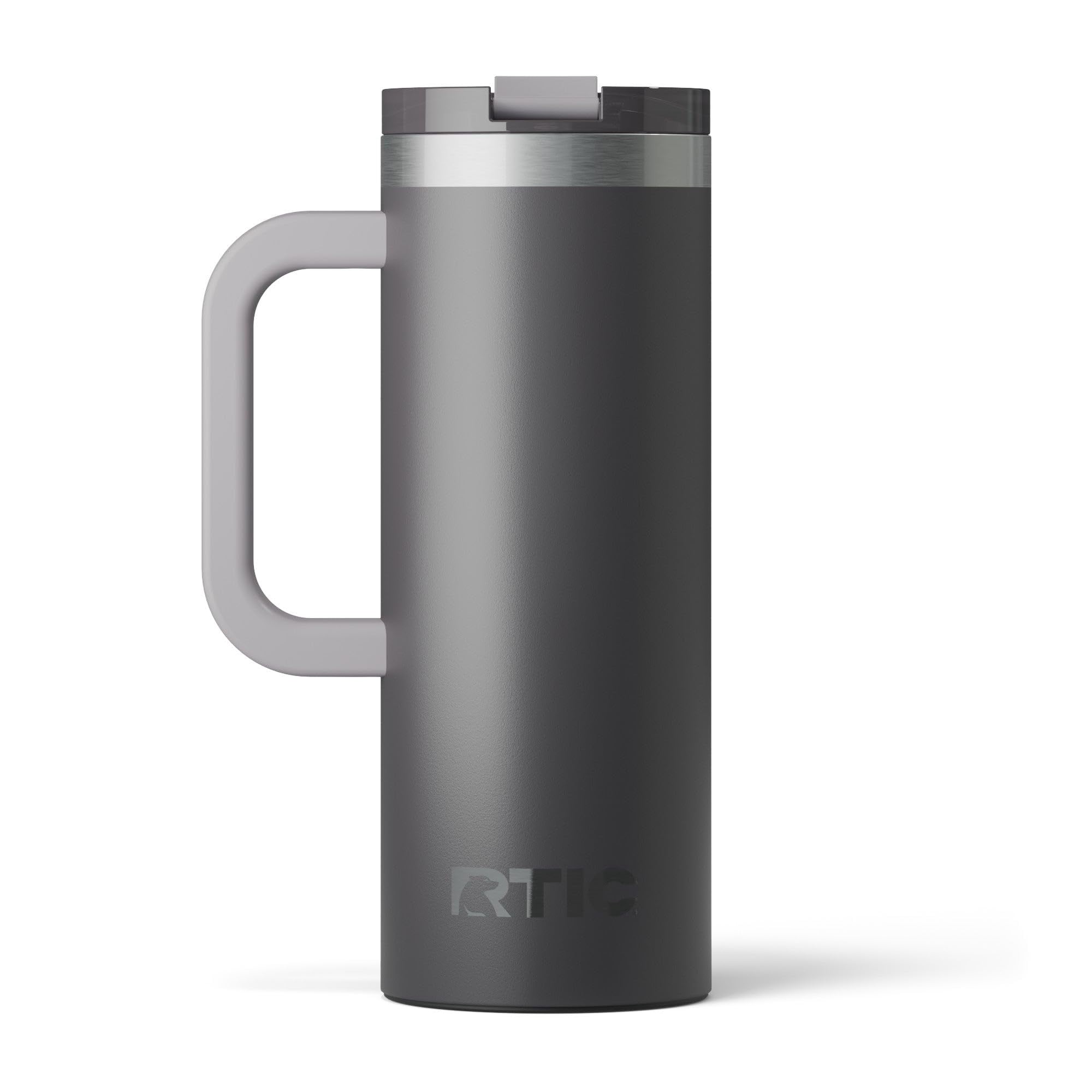 Taza Térmica Rtic Road Trip 600 Ml Con Revestimiento Cerámico, Color Grafito