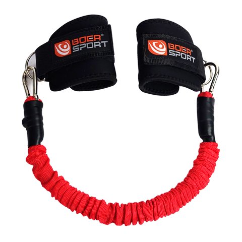 Orcus - Liga Tobillo Recubierta Tubo Elástico Rojo