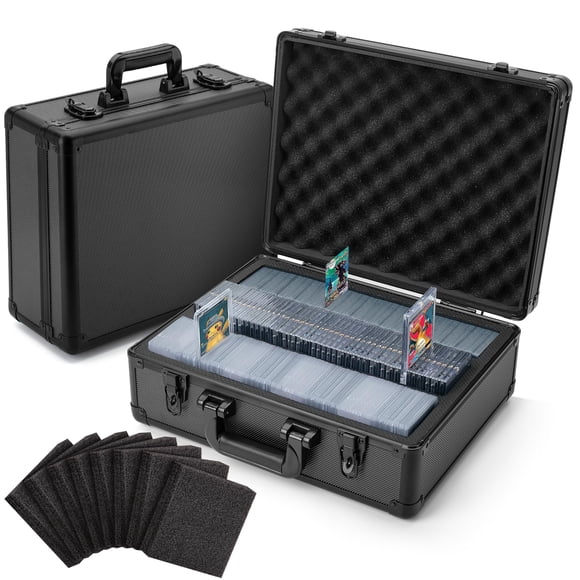 Caja de almacenamiento FunGuys Toploader para tarjetas coleccionables con capacidad para más de 600