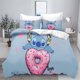 thumbnail image 2 of Stitch 3D Children's king size bedding duvet cover set Cute Printed Cartoon Quilt Cover home printed100%, 2 of 5