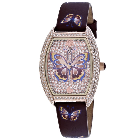 Reloj Christian Van Sant Papillon Cuero Cuarzo 30m
