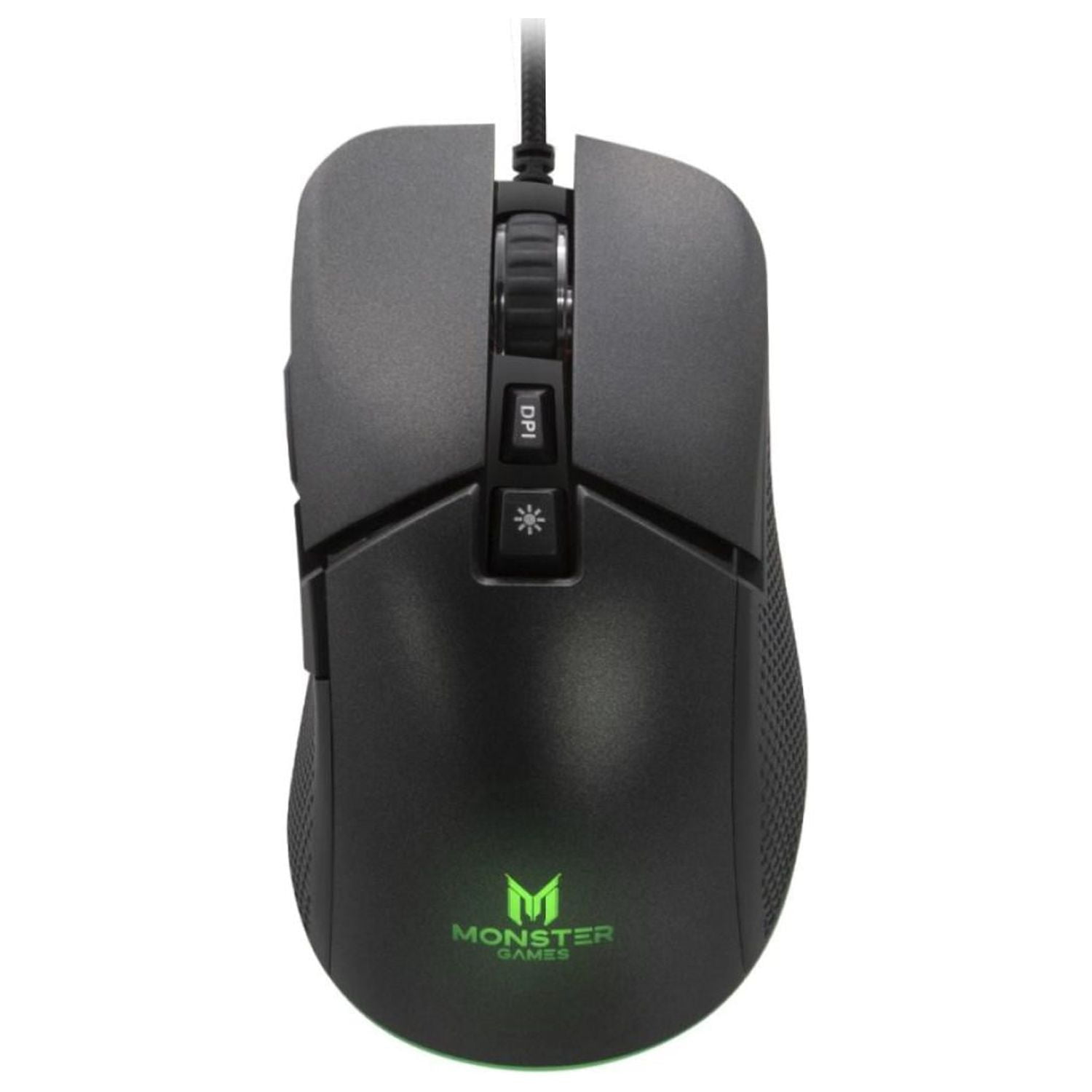 Monster Games - Mouse Gamer Usb Rgb 6b 8000dpi Negro Storm