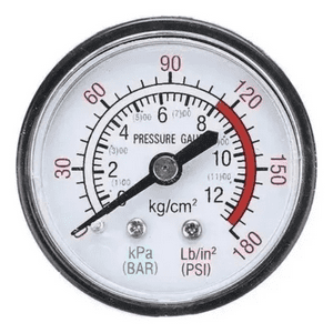 Erux - Manometro Compresor (Grande) 180Psi - 12Mmmanometro Compresor (Grande) 180Psi - 12Mm