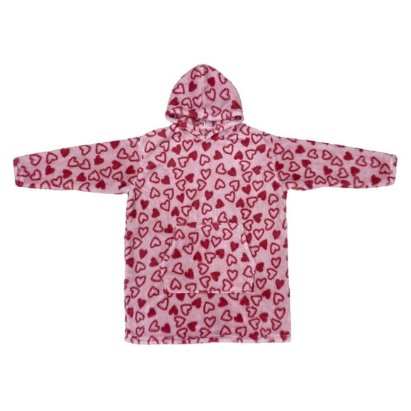 Pijama Coral Con Capucha Mujer L-XL