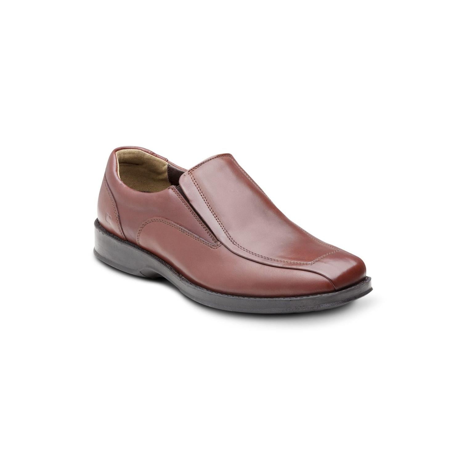 Cardinale - Zapatos Hombre Cuero Slip-on 24 Flex Financial-3-81 Cafe 39