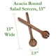 thumbnail image 2 of Cubiertos para Ensalada Lipper International Acacia 33 cm Par, 2 of 5