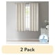 thumbnail image 1 of Cortina Blackout Mainstays Jacquard 2 Paneles 37x63 Beige, 1 of 3