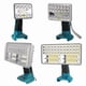 thumbnail image 4 of Linterna LED para Exteriores sin Cable, Foco de Trabajo para Bos-.ch 14.4V 18V Batería Li-ion BAT622, BAT609, BAT618G con USB 8 Pulgadas 30W horizontal, 4 of 10