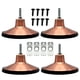 thumbnail image 4 of Juego De 4 Niveladores De Patas De Mesa De Billar Grandes De Alta Resistencia Para Ajuste De Mesa De Juego, 4 of 5