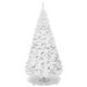 thumbnail image 1 of Árbol de Navidad Goplus artificial blanco de 2,1 m con patas de metal, 1 of 3